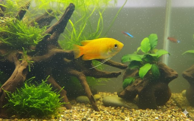 ゴールデンハニードワーフグラミー